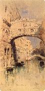 Mikhail Vrubel Venice:The Bridge of Sighs oil painting on canvas